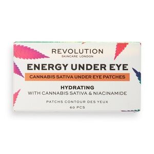 Revolution London Good Vibes Energy Sativa Eye Patch. 60 ct. NEW in box!